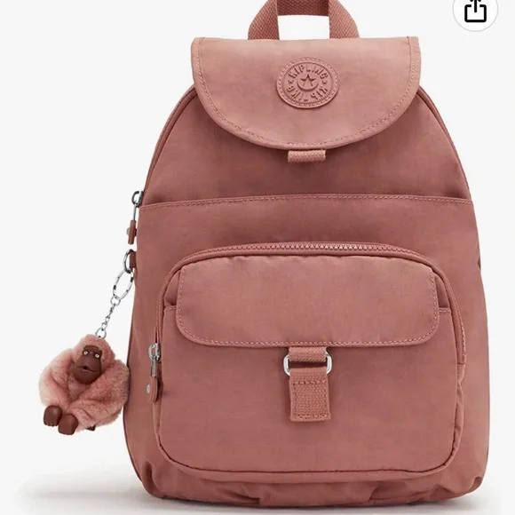 Kipling Queenie Killing Light Pink Nylon Backpack Kipling City City Zip Small Backpack Confetti Pink | Altman  main image 4